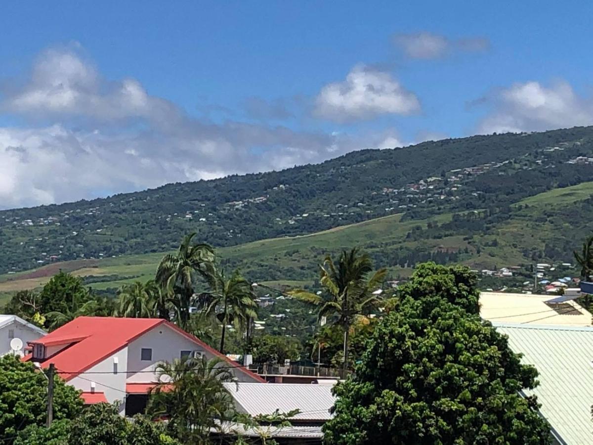 Duplex Hibiscus Lägenhet Sainte-Clotilde Exteriör bild